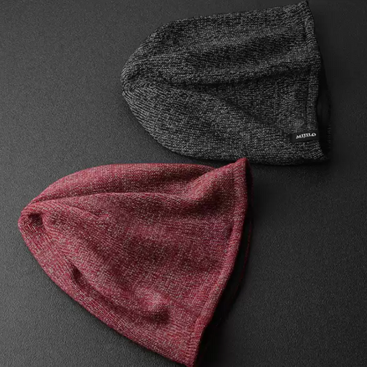 Winter Reflective Knit Thermal Sports Beanie