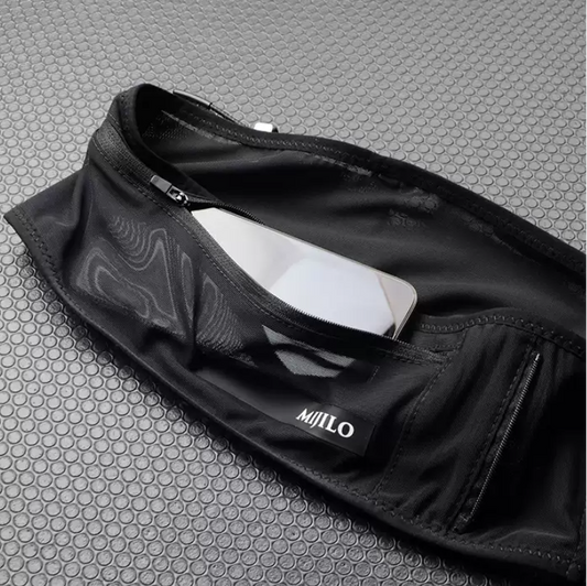 Running Waist Belt with Bottle Holder