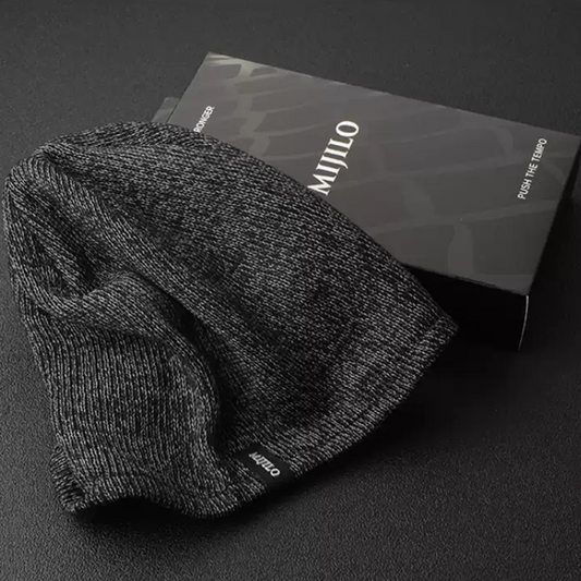 Winter Reflective Knit Thermal Sports Beanie