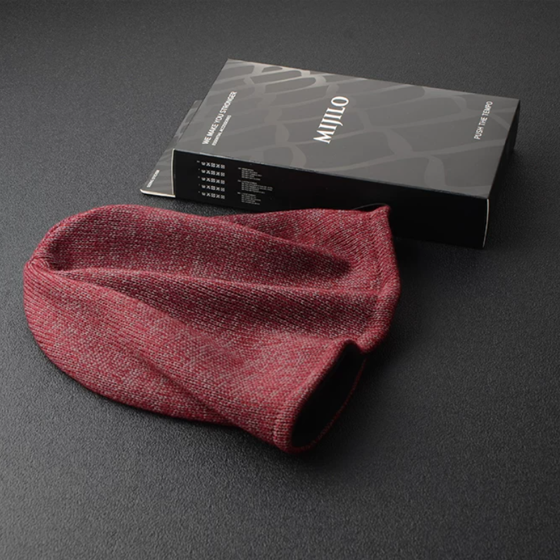 Winter Reflective Knit Thermal Sports Beanie