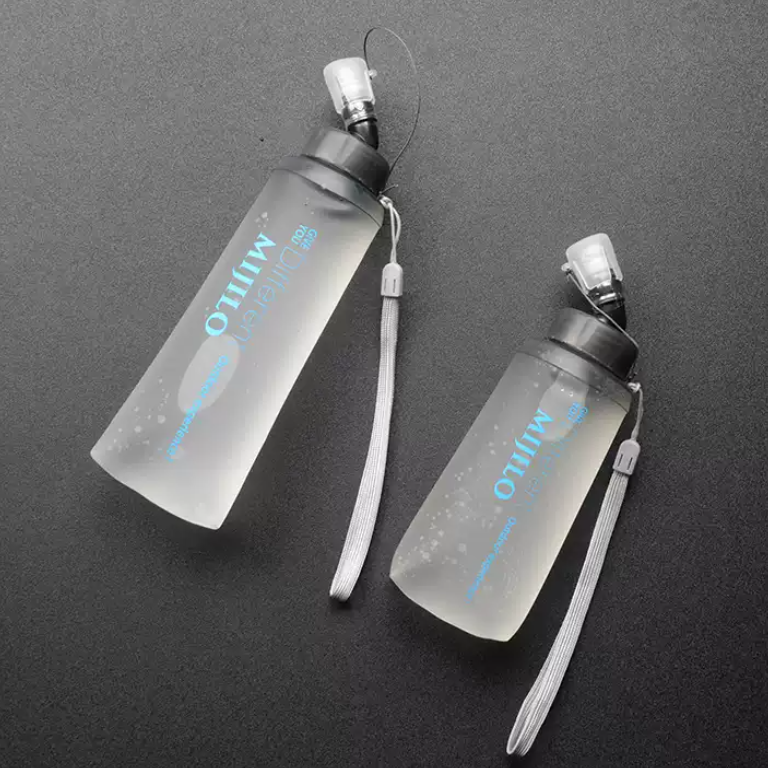 Portable TPU Soft Flask Water Bottle