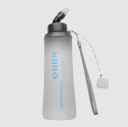 Portable TPU Soft Flask Water Bottle