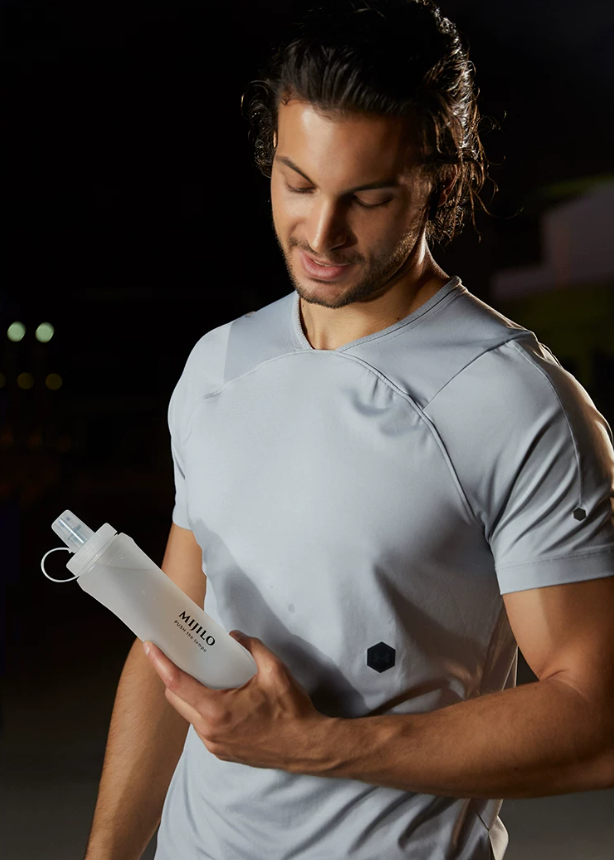 500ml Foldable TPU Soft Flask for Running & Cycling