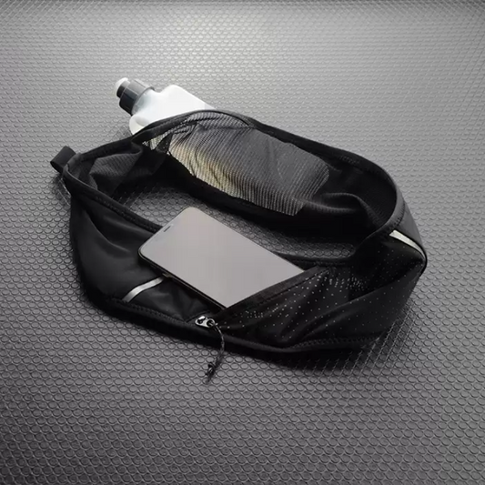 Running Waist Belt with Bottle Holder