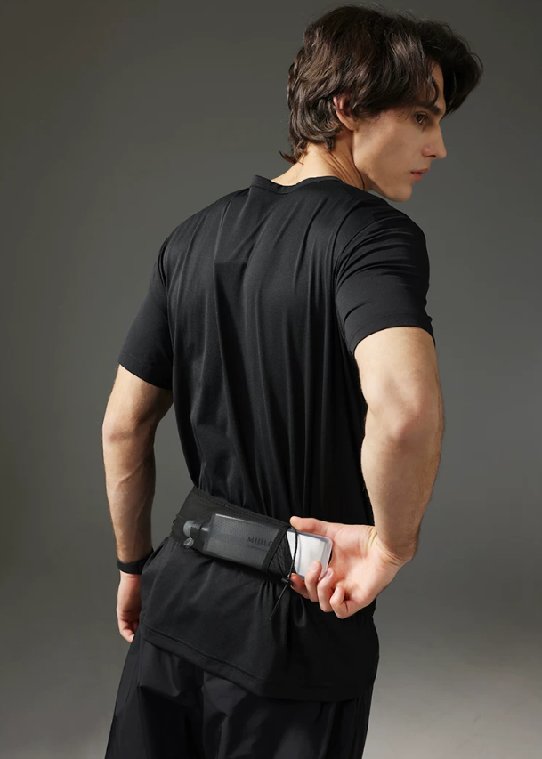 Running Waist Belt with Bottle Holder