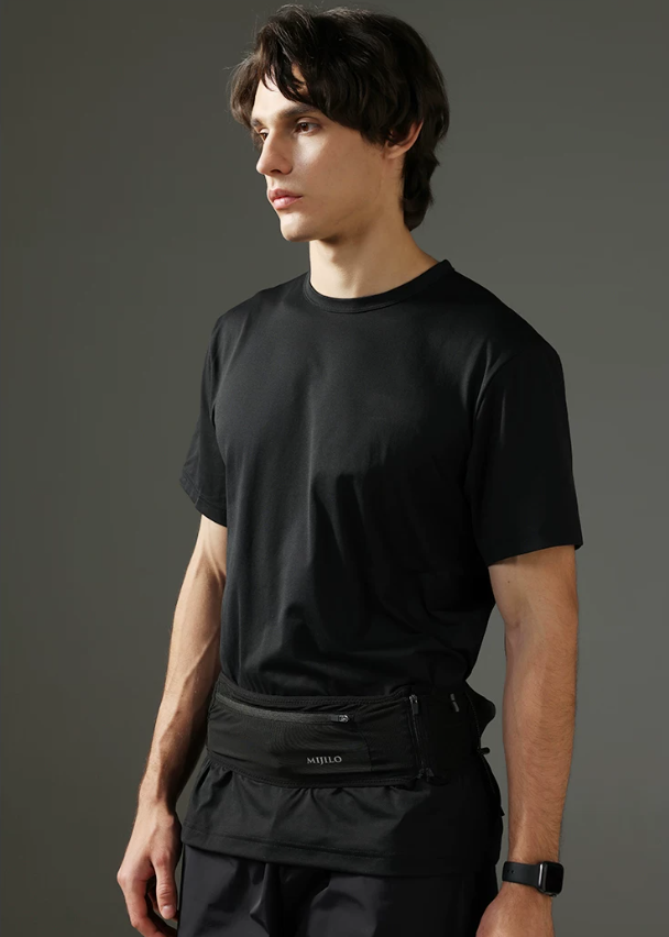 Running Waist Belt with Bottle Holder