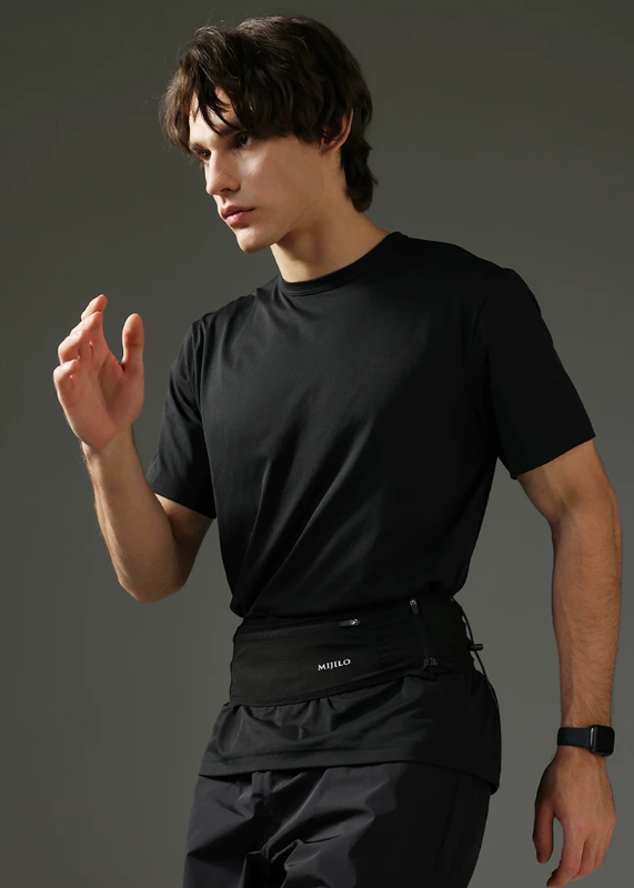 Running Waist Belt with Bottle Holder
