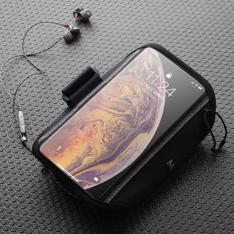 Sports Armband Bag with External Storage Pocket